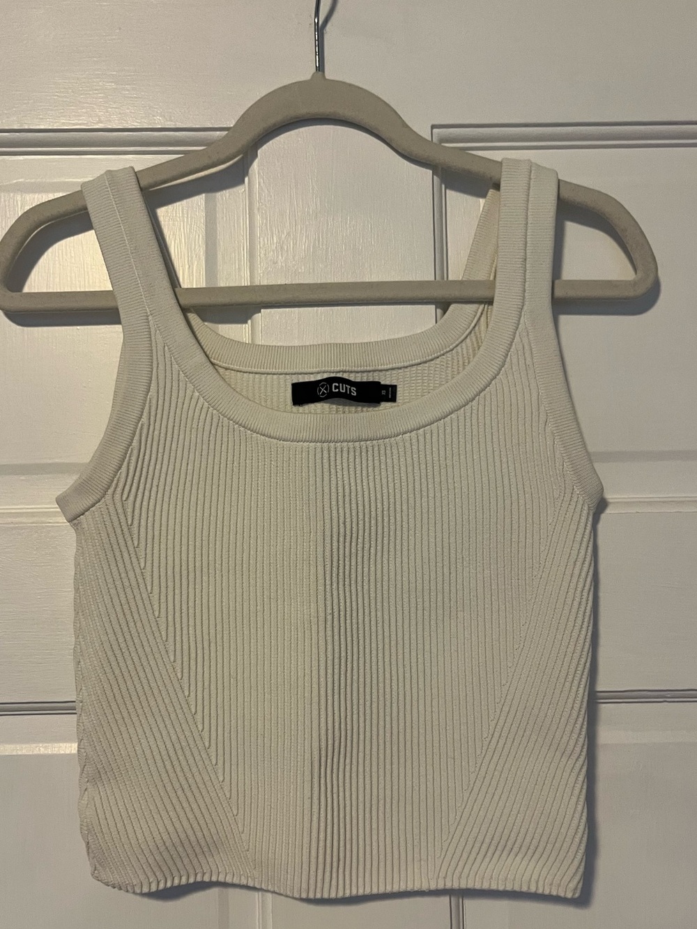 Cuts Clothing Coreflex Tank Ivory - XS